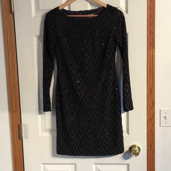 Midnight blue Vince Camuto dress - Picture 3 of 4